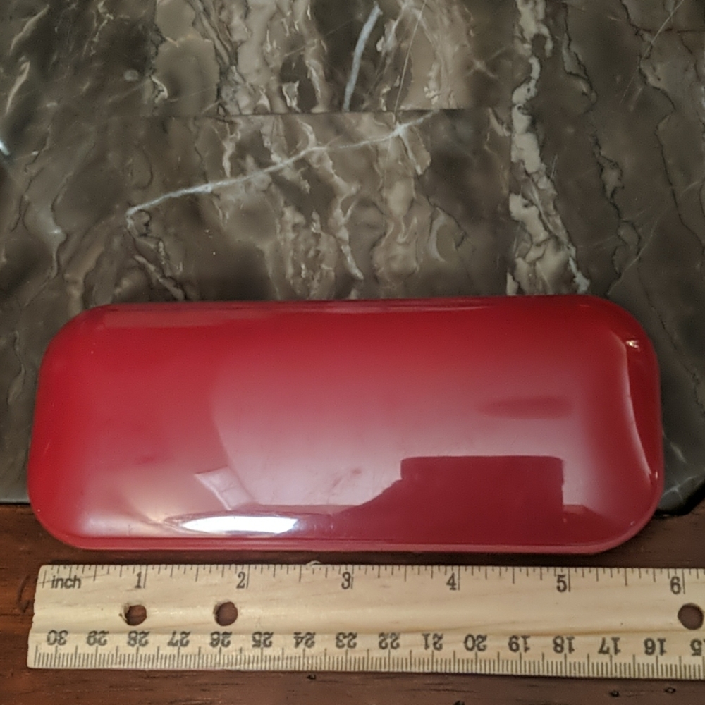 Red Glasses Case